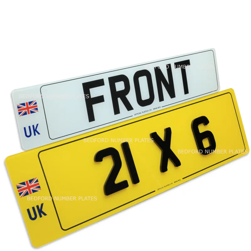 Oversized Rear and Standard Front