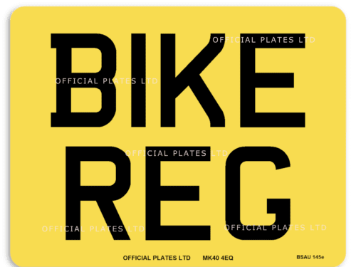 Bike Number Plates