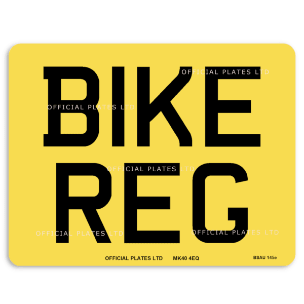 Bike Number Plates