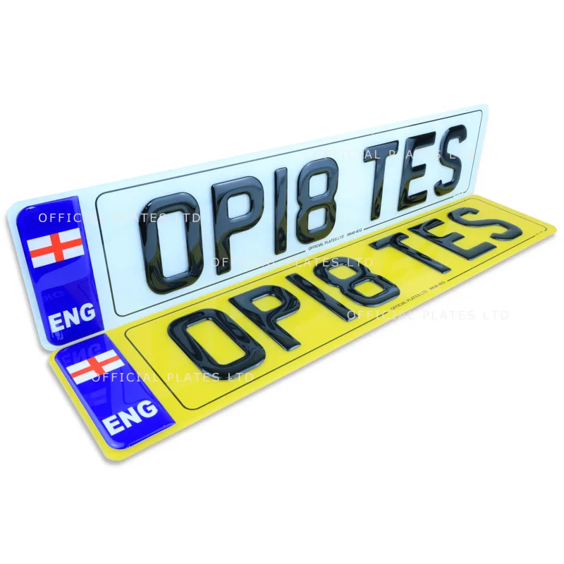 England Number Plates – ENG Badge with St George’s Cross