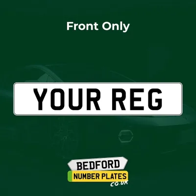 Front Number Plate Only – Road Legal Replacement & Custom Styles
