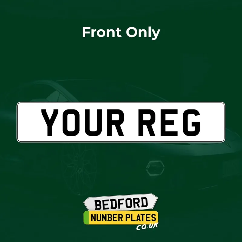 Front Number Plate Only – Road Legal Replacement & Custom Styles