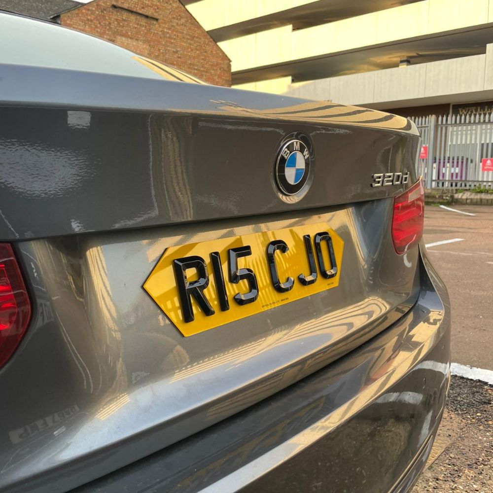 4D Retro Hex number plates