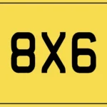 8x6 bike show plate